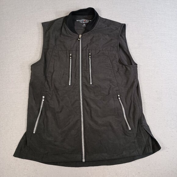 SCOTTeVEST The 101 Mens S Black Nine Pocket Utility Tech Travel Outdoor Vest - Picture 1 of 16